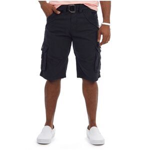 XRAY Mens Belted Double Pocket Casual Cargo Shorts, NWT